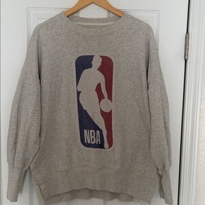 NBA Gray Crewneck Sweater
